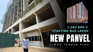 New Project in Panvel |G+13 Tower |1,2 & 3BHK Starting @ ₹60L |CIDCO Tender Plot |Prime Connectivity