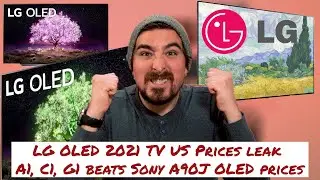 LG OLED 2021 TV US Prices leak A1, C1, G1 beats Sony A90J OLED prices