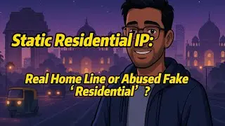 Static Residential IP: Real Home Line or Abused Fake &lsquo;Residential&rsquo;? (My MaskProxy Story)
