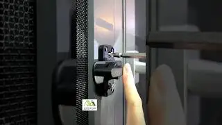 A uniquely designed locking handle #windowaccessories #windowhardware #hardware #hinge #hardware