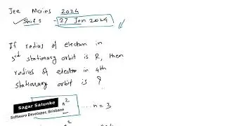 physics   If radius of electron in third stationary orbit is R, find the radius in fourth stationary