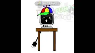 Mr. Fun computer X Funbot is so cute🥰🥰 #mrfuncomputer #sprunki #subscribe #funbot