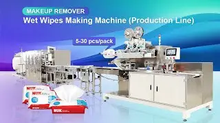 Makeup Remover Wet Wipes Making Machine (5-30) Wipes Production Line