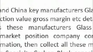 Global And China Glass Industry 2014 Market Research Report pdf
