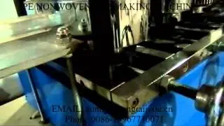 PE/NONWOVEN CAP MAKING MACHINE