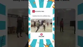 Sandy Master&rsquo;s Dynamic Choreography for Jiiva and Malvika Sharma #sgsdigital #youtubeshorts #shorts