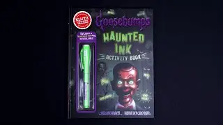 Klutz Goosebumps Haunted Ink Activity Book | Official Scholastic Trailer