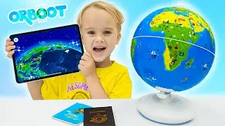 Крис и Майкл исследуют мир и страны с Orboot Earth