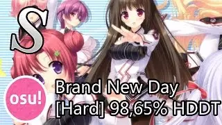 Osu! Solfa feat. Ceui - Brand New Day [Hard] 98,65% HDDT