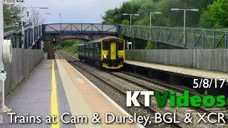 Trains at Cam & Dursley, BGL + XCR - 5/8/17