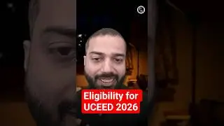 Eligibility for UCEED 2026 🔥 #NIFT #NID