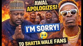 Awal Mohammed Finally APOLOGIZES After Calling Shatta Fans ‘Junkies’ 😳🔥