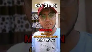 DAY 31 | Class 10 Maharashtra Board 2026 daywise study planner #class10 #10th