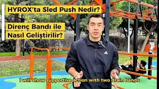 HYROX | Sled Push Nedir? Diren&ccedil; Bandı İle Nasıl Geliştirilir?#hyrox #hyroxt&uuml;rkiye 