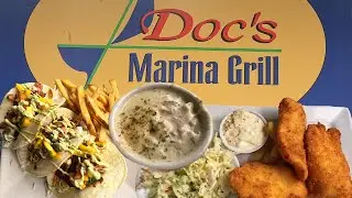 Best Claim Chowder, Doc's Marina Grill in Bainbridge Island, WA.