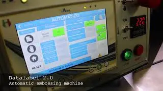 Willy Italiana Srl. Datalabel 2.0 -Automatic Embossing machine. #termopartners #termo #willyItaliana