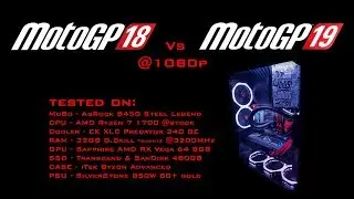 MotoGP 18 Vs MotoGP 19 graphics comparison @ 1080p 60FPS