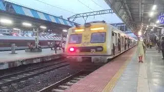 Diva junction railway station local train journey video | Mumbai local trains vlog railway station