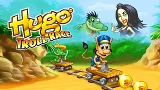 Hugo Troll Race 2 - The Daring Rail Rush Fun game #4