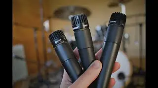 Recording Drums With Only 3 SM57 Mics