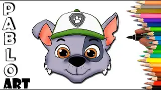 How to Draw Rocky from Paw Patrol | Learn to Draw step by step