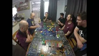 Twilight Imperium Time Lapse - Winning Faction The Barony of Letnev - March 2020