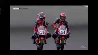 Awesome!!! Ramadhipa's first podium moment in Europe
