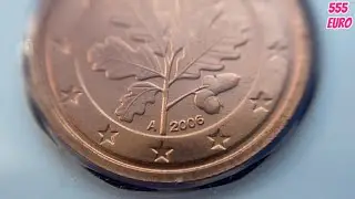 1 euro cent 2006 Germany, 5 Rare coins