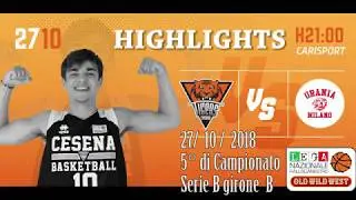 Highlights Tigers Cesena Vs Urania Milano