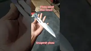pisau seset baja hss dmo5, handmade Grobogan Anugerah pisau