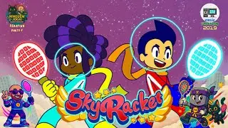 Sky Racket - Parte Unica | Raquetes laser, arco-&iacute;ris e caos no espa&ccedil;o! 🌈🎾 (PC)