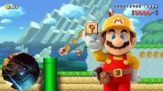Super Mario Run in Super Mario Maker (Remix)