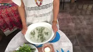 Banho de ervas para limpeza e proteção