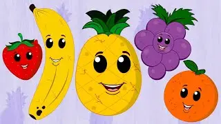 Five Little Fruits, Ten In The Bed + More Hello Cookies Nursery Rhymes for Kids