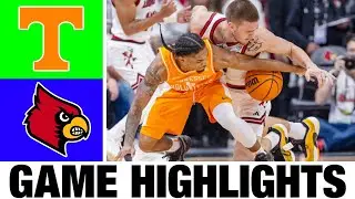 #12 Tennessee vs Louisville Highlights | NCAA Men's Basketball | 2024 College Basketball