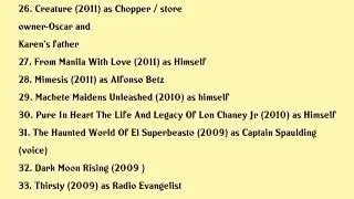 Sid Haig Movies list Sid Haig| Filmography of Sid Haig