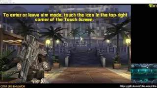 Citra 3DS Emulator - Ironfall Invasion ingame 1080p (f556d6e)