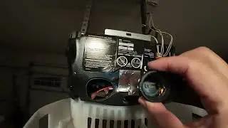 Garage door opener light fix