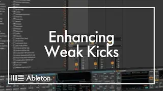 Ableton Live 11 Sound Design Tutorial - Enhancing a Weak Kick Sample (Free Skillshare Course)