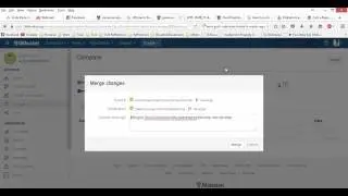 pull your code from the main repo to forked repo