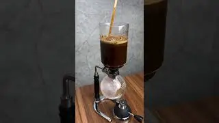 A good coffee with a siphon brewer #asmr #coffee #espresso #siphon #espressolover #barista #latteart