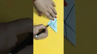 craft paper design cutting ✂️ #craft #crafts #craftideas #kids #shorts👍🥰