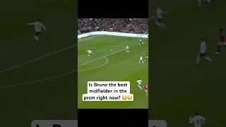 He carries Man United every game 😭 #football #shorts #brunofernandes