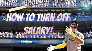 How To Turn Off Salary In MLB The Show 22 Franchise