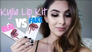 Real vs Fake Kylie Cosmetics 