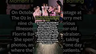 Katy Perry Creates Unforgettable Moment for Young Fans Battling Illness!
