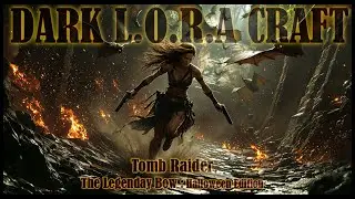 Dark Lora Craft. The Legendary Bow : Ai Cinematic Halloween Movie. 4K.