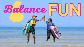 Balance and Confidence on your paddle board