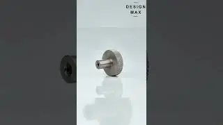 Quick transformation for your kitchen with Nimbus knurled solid brass cabinet knobs by Design Max