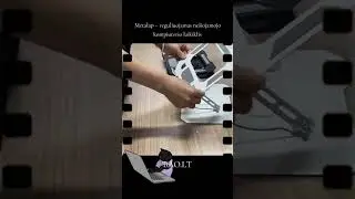 Metalap &ndash; reguliuojamas ne&scaron;iojamojo kompiuterio laikiklis